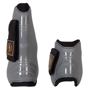 Neoprene tendon and fetlock boots for horses BR Equitation Pro Tech PU image-1