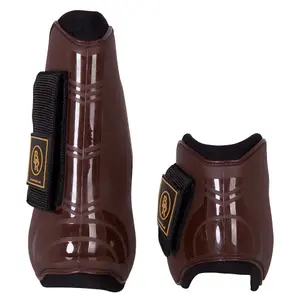 Neoprene tendon and fetlock boots for horses BR Equitation Pro Tech PU image-1