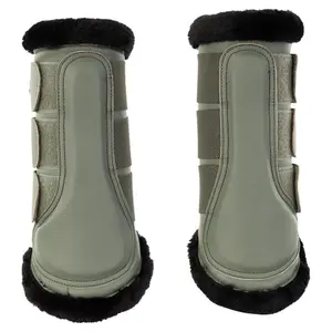 Polainas cerradas para caballos en piel BR Equitation Djoy Majestic image-1