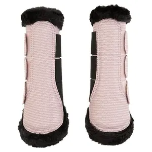 Geschlossene Gamaschen für Pferde BR Equitation Majestic Fur Joy image-1