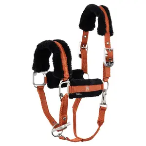 Cabestro de piel BR Equitation 4-EH Diego image-0