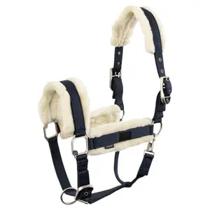 Cabresto de pele para cavalo BR Equitation Ilja image-0