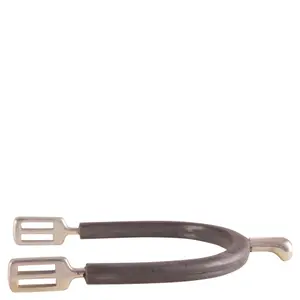 paardensporen met rubberen beschermers BR Equitation Boud Rond image-0