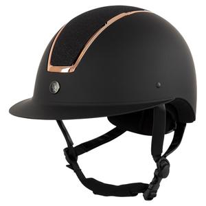 541033-b208-5-riding-helmet-with-polo-visor-br-equitation-omega-painted-glitter-black-rose