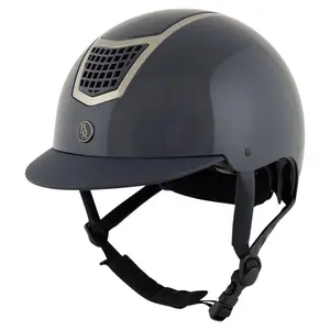 Casco de montar con visera estándar BR Equitation Lambda Glossy image-0