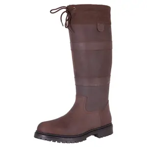 Waterproof leather outdoor riding boots BR Equitation Country nubuck image-1