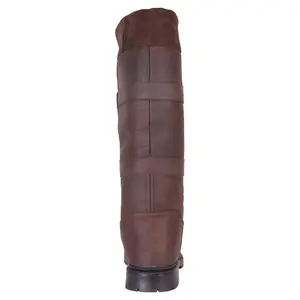 Waterproof leather outdoor riding boots BR Equitation Country nubuck image-2
