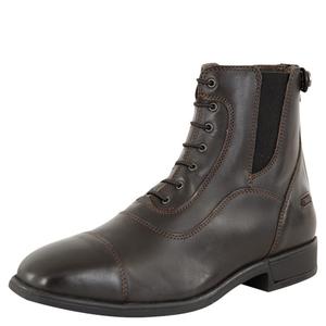 Botas de montar em pele com atacadores e fecho de correr BR Equitation Jodhpur CL+Duchesse image-1