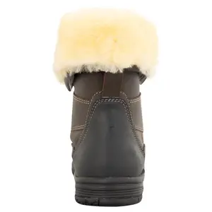 Bottes d'équitation en cuir avec doublure peau de mouton BR Equitation Roosky image-2