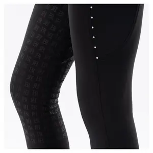 Reitleggings Full Grip Sitz Silikon Mädchen BR Equitation Dora image-2