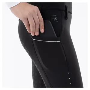 Reitleggings Full Grip Sitz Silikon Mädchen BR Equitation Dora image-3