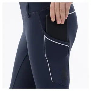 Reitleggings Full Grip Sitz Silikon Mädchen BR Equitation Diwa image-3