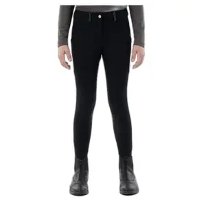 Reithose full grip softshell Sitz Silikon Mädchen BR Equitation Djez image-0