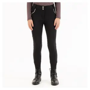 Pantalón de equitación Full Grip infantil BR Equitation Eevolv Jurre image-0