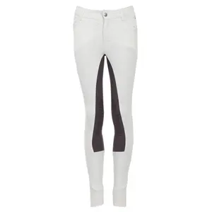 Pantalón de equitación Mid Grip para niños BR Equitation Navan image-0