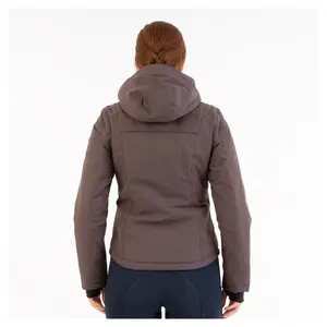 Women's waterproof hooded riding jacket BR Equitation Jane image-1