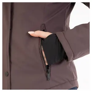 Women's waterproof hooded riding jacket BR Equitation Jane image-2