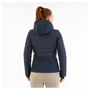 Waterdichte damesrijjas met capuchon BR Equitation Josephine image-1