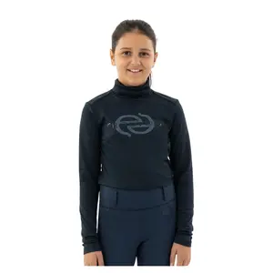 Maglione a collo alto bambina BR Equitation Eevolv Francisco image-0