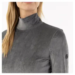 Maglione a collo alto in velluto donna BR Equitation Fayah image-2
