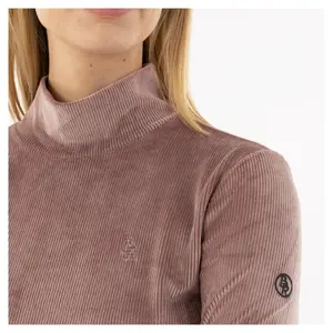 Maglione a collo alto in velluto donna BR Equitation Fayah image-2