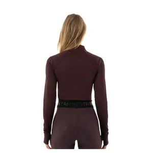 Felpa con zip da donna BR Equitation Franka image-1