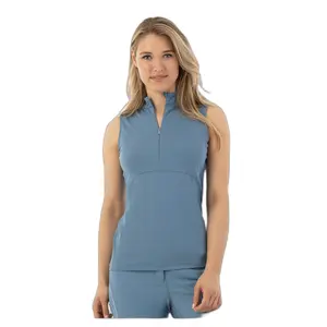 Maglia da equitazione da donna con 1/2 zip BR Equitation Edith image-0