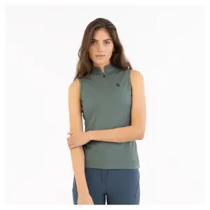 Polo de equitação para mulher com fecho de correr BR Equitation ISIS image-0