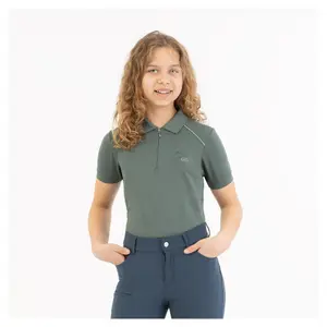 Camisa de equitação de menina BR Equitation Eevolv Immy image-0