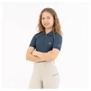 Camisa de equitação de menina BR Equitation Eevolv Immy image-0