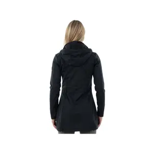 Wasserdichte Softshelljacke mit Kapuze, lang, Frau BR Equitation Daphne image-1