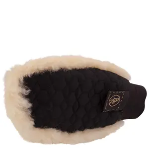 Luvas de tosquia de uma face em pele de carneiro BR Equitation image-1