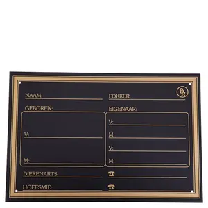 Equestrian boxing plate BR Equitation image-0