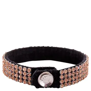 Kristallisiertes Armband mit Strassknopf Frau BR Equitation image-0