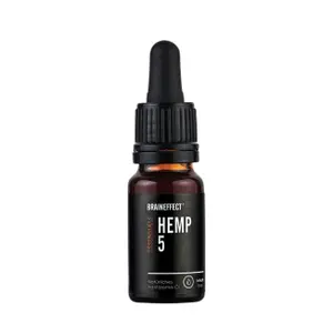 Huile de chanvre pour détente Brain Effect Hemp 5% (10 ml) image-0