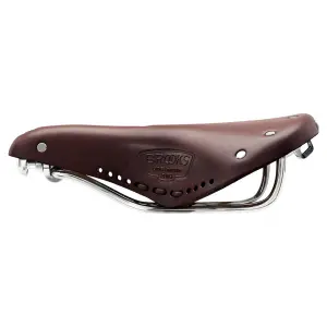 Kurzer geschnitzter Sattel Brooks B17 image-4