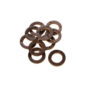 Leather washers for handles Brooks England Leather Rings Grips (x10) image-0