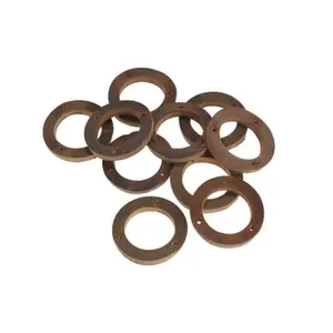 Anilhas de couro para cabos Brooks England Leather Anéis Grips (x10) image-0