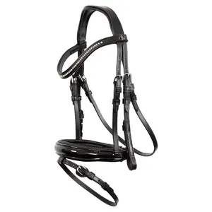 BR Equitationidon équitation muserolle combinée BR Equitation Horwich image-0