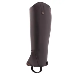 Mini-chaps van leer met elastische sluiting BR Equitation image-0