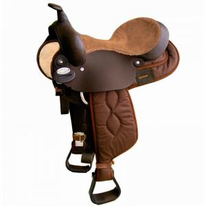 1037999-04-sella-in-pelle-e-cordura-brad-ren-s-western-marrone