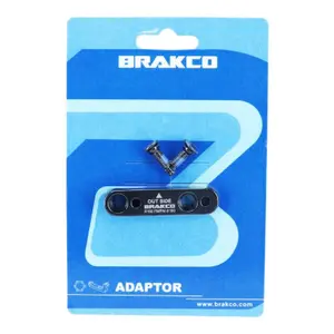 Road disc brake adapter - post mount caliper on frame Brakco Flat Mount image-3