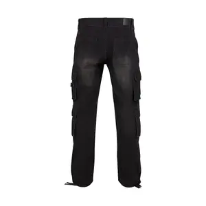 Denim Cargo Trousers Brandit image-1