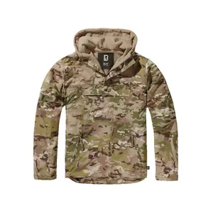 Hooded waterproof jacket Brandit image-0