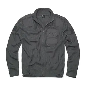 Zipped knit cardigan Brandit BW image-0
