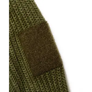 Zipped knit cardigan Brandit BW image-3