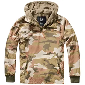 Hooded waterproof jacket Brandit Luke image-0