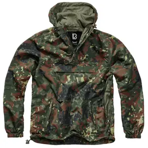 Summer waterproof hooded jacket Brandit image-0