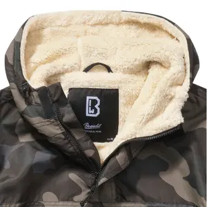 Hooded waterproof jacket Brandit image-1