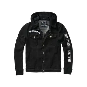 Casaco de capuz em denim Brandit Iron Maiden Number of the Beast II image-0